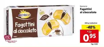 Nastrecce Fagottini al cioccolato 400 g