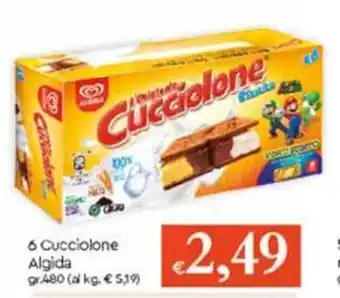6 Cucciolone Algida gr 480