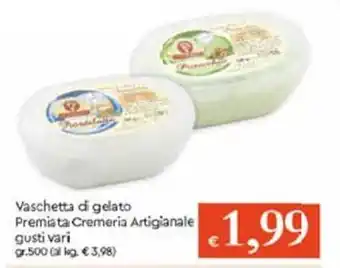 Famila Vaschetta Di Gelato Premiata Cremeria gr 500 offerta