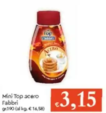 Famila Mini Top Acero Fabbri gr 190 offerta