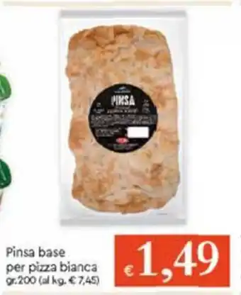 Famila Pinsa Base Per Pizza Bianca gr 200 offerta