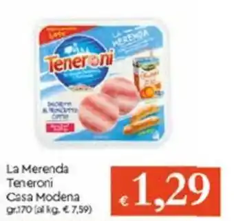 Famila La Merenda Teneroni gr 170 offerta