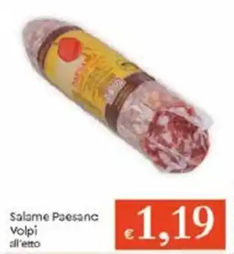 Salame Paesano Volpi