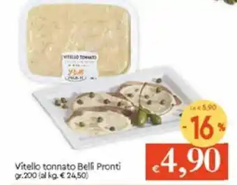 Famila Vitello Tonnato Belli Pronti gr 200 offerta