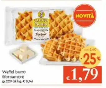 Waffel Burro Sfornamore gr 220