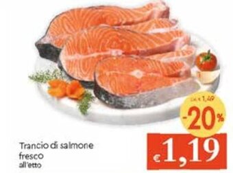 Famila Trancio Di Salmone Fresco offerta