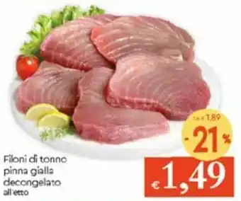 Famila Filoni Di Tonno Pinna Gialla offerta