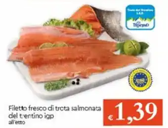 Famila Filetto Fresco Di Trota Salmonata offerta
