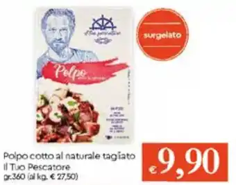 Famila Polpo Cotto Al Naturale Tagliato gr 360 offerta
