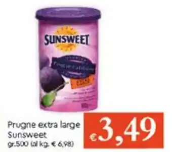 Prugne Extra Large Sunsweet gr 500