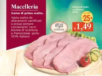 Famila Fettine Di Vitello offerta
