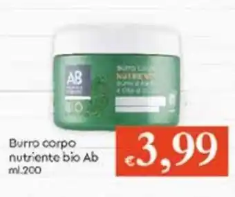 Famila Burro Corpo Nutriente Bio 200ml offerta