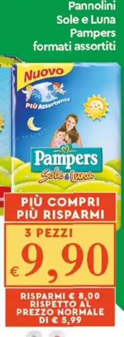 Famila Pannolini Sole E Luna Pampers offerta