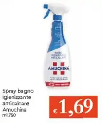 Famila Spray Bagno Igienizzante Amuchina 750ml offerta