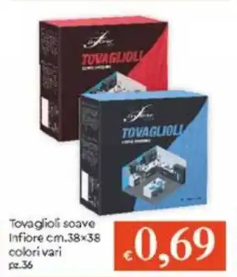 Famila Tovaglioli Soave Infiore 38x38cm offerta