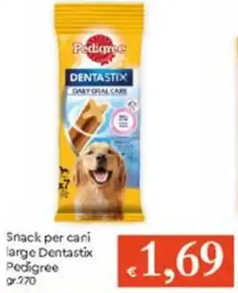 Famila Snack Per Cani Large Dentastix gr 270 offerta