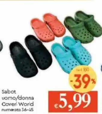 Famila Sabot Uomo/Donna offerta