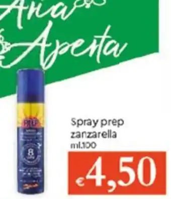Famila Spray Prep Zanzarella 100ml offerta