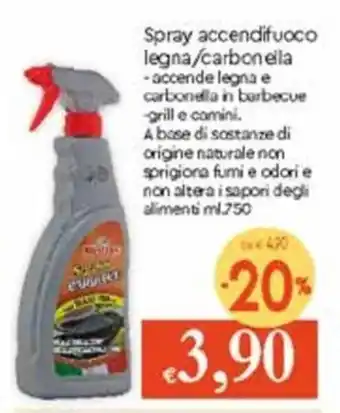 Famila Spray Accendifuoco Legna offerta