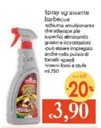 Famila Spray Sgrassante Barbecue 750ml offerta