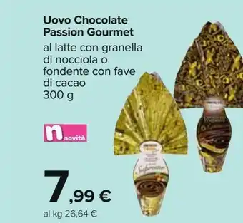 Carrefour Iper Uova di cioccolato passion gourmet offerta
