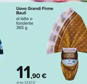 Carrefour Iper Uova grandi firme bauli offerta