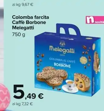 Colomba farcita caffe borbone melegatti