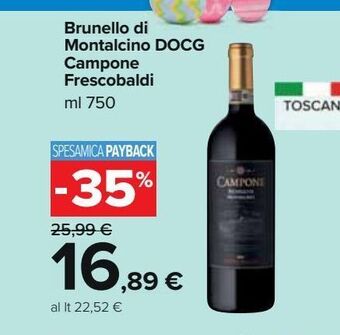 Brunello di montalcino docg campone frescobaldi