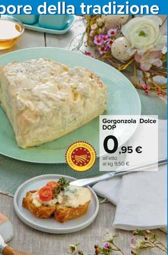 Carrefour Iper Gorgonzola dolce dop offerta