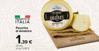 Carrefour Iper Pecorino di amatrice offerta