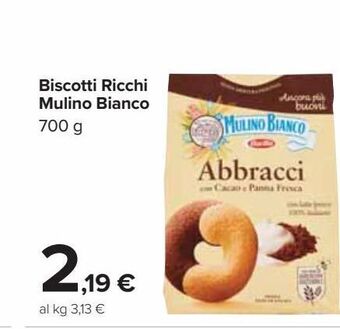 Carrefour Iper Biscotti ricchi mulino bianco offerta
