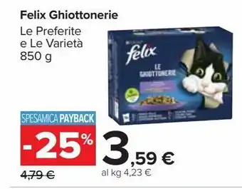 Carrefour Iper Felix ghiottonetie offerta