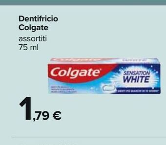 Carrefour Iper Dentifricio colgate offerta