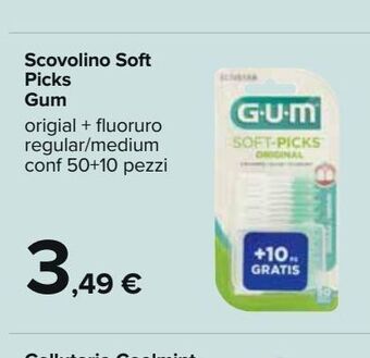 Carrefour Iper Scovolino soft picks gum offerta