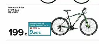 Carrefour Iper Montain bike front 27.5 kansas 1 offerta