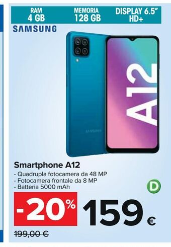 Carrefour Iper Smartphone a12 offerta