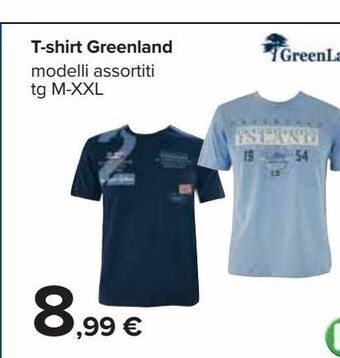 Carrefour Iper T-shirt uomo greenland offerta