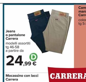 Carrefour Iper Jeans o pantalone carrera offerta