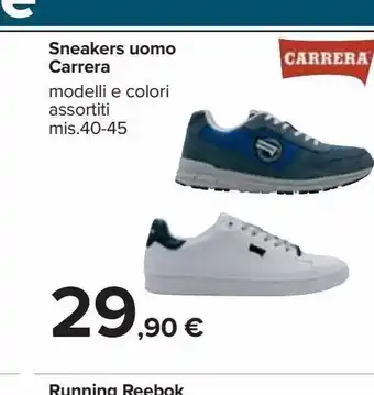 Carrefour Iper Sneakers uomo carrera offerta