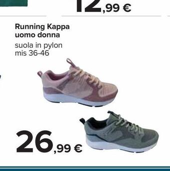 Carrefour Iper Running kappa uomo donna offerta