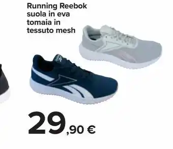 Carrefour Iper Running reebok suola in evo tomaia in tessuto mesh offerta