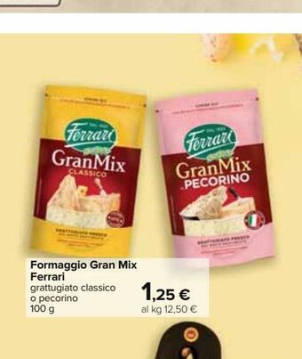 Carrefour Iper Formaggio gran mix ferrari offerta