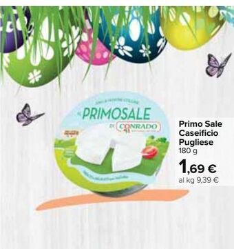 Carrefour Iper Primo sale caseificio pugliese offerta