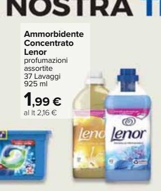 Carrefour Iper Ammorbidente concentrato lenor offerta