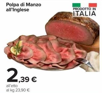 Carrefour Market Polpa di manzo all'inglese offerta
