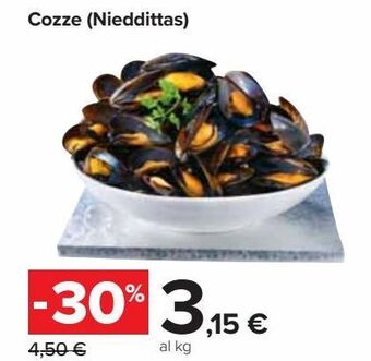 Carrefour Market Cozze offerta