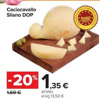 Carrefour Market Caciocavallo silano dop offerta