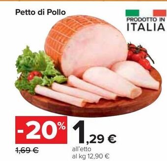 Carrefour Market Petto di pollo offerta