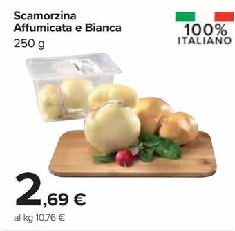 Carrefour Market Scamorzina affumicata e bianca offerta