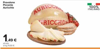 Carrefour Market Provolone piccante auricchio offerta